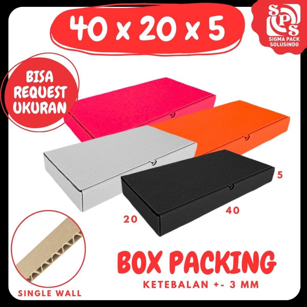 Kardus Pizza 40x20x5 LD Kardus Hampers Box Keyboard Dus Karton Kotak Kemasan Kue Baju Tas