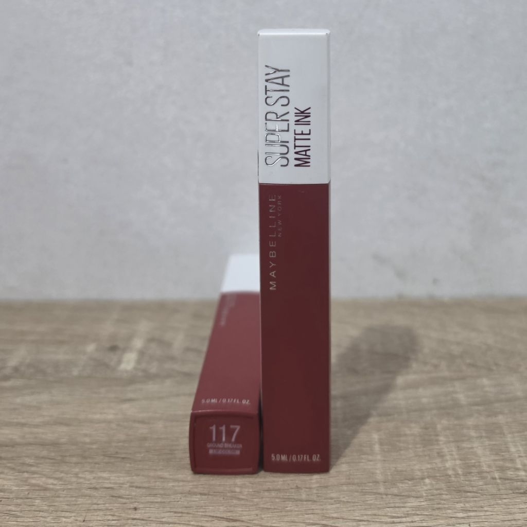 [Original, 117] Maybelline Superstay Matte Ink Liquid Matte Lipstick 117 Groundbreaker