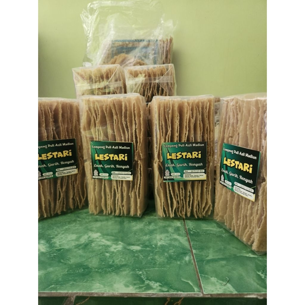 Kerupuk Lempeng Puli Asli Madiun – LESTARI