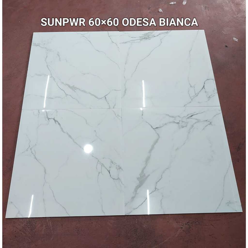 SUNPOWER 60X60 ODESA BIANCA