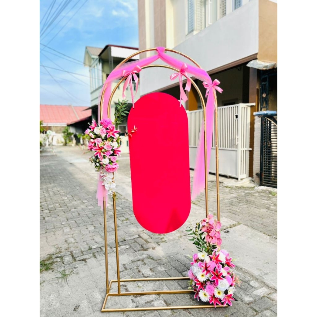 standing Acrylic / Papan Bunga Akrilik / Papan Akrilik