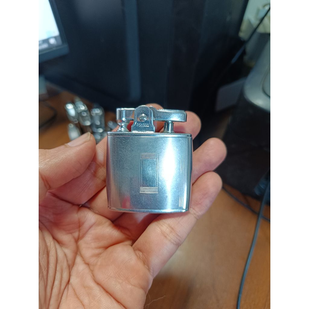 Ronson Flo Line Standard - Vintage Lighter Made in England 1950's Korek Antik Vintage Jadul