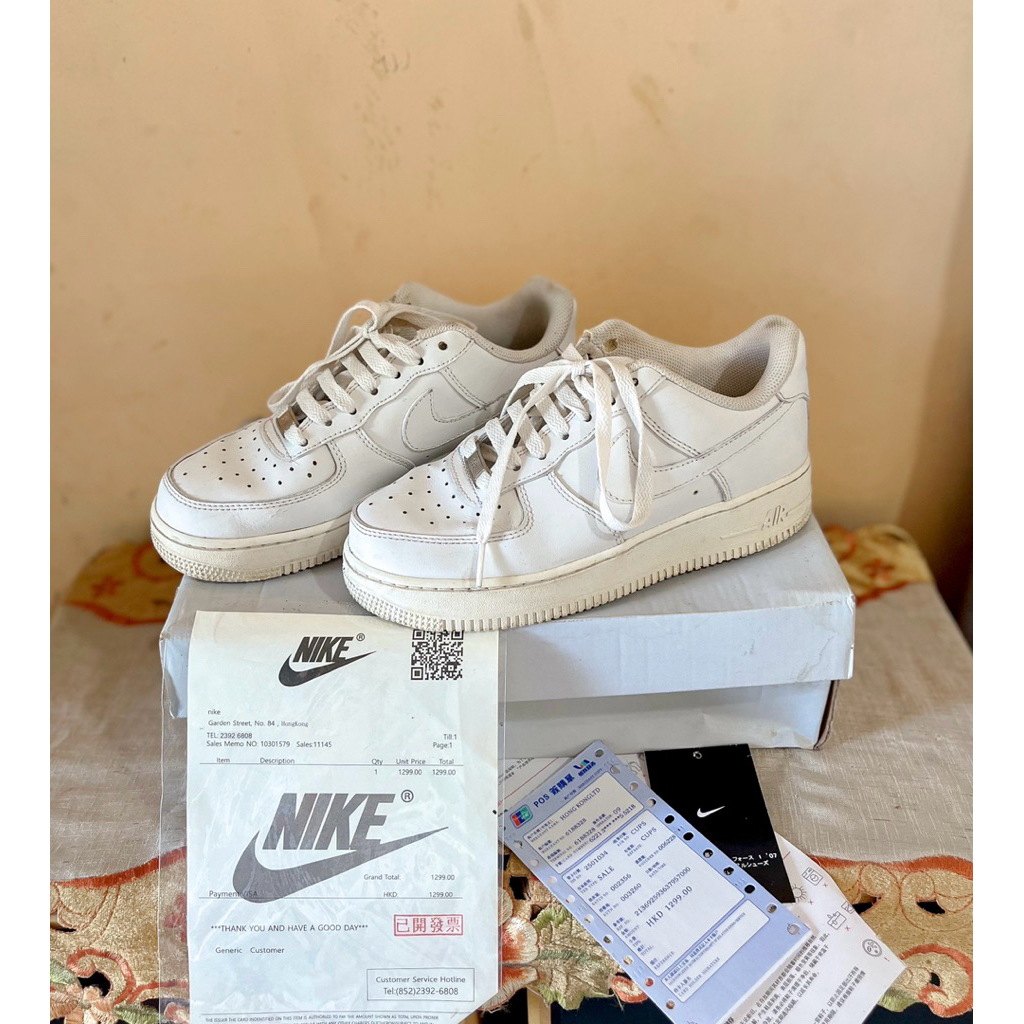 Sepatu Sneaker Nike F 1 White