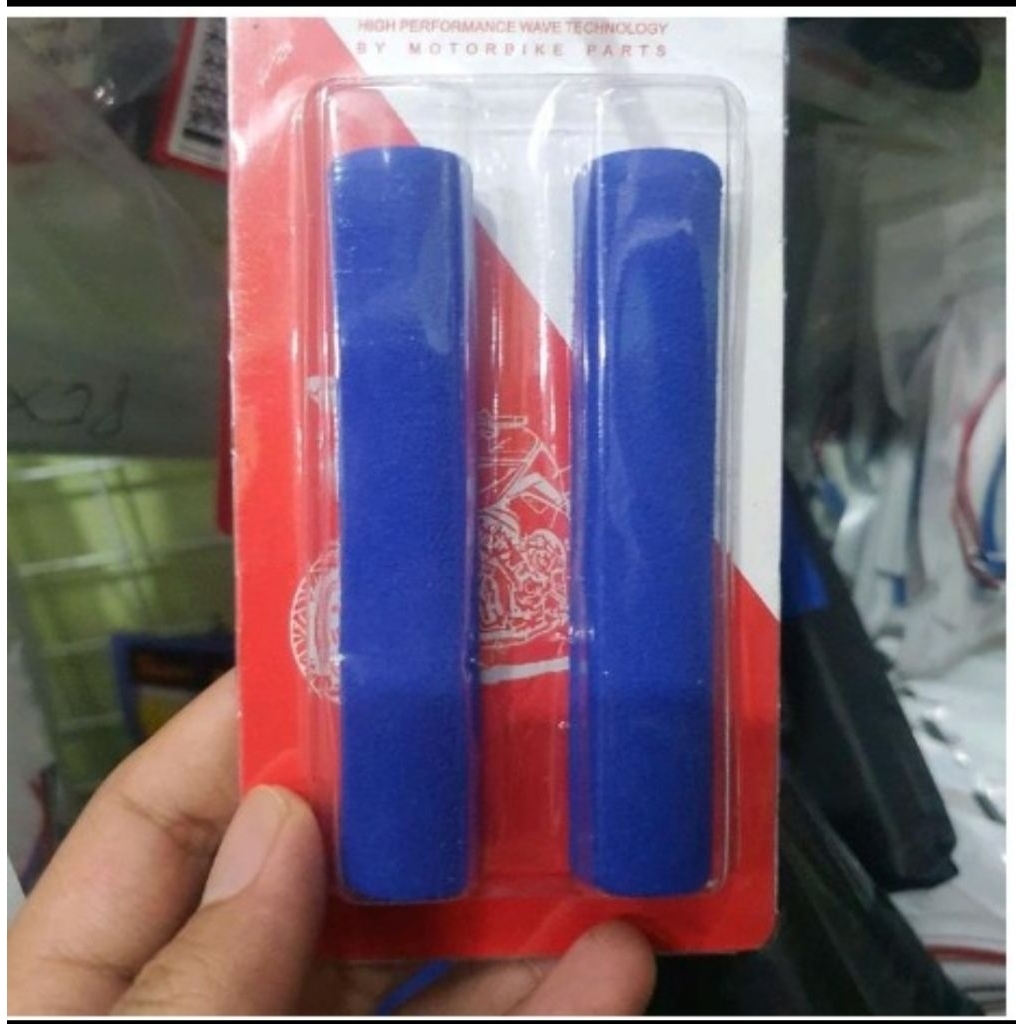 Karet busa Handle Rem Motor Sepasang Karet Handle Motor pelindung tuas gas dan rem atau kopling moto