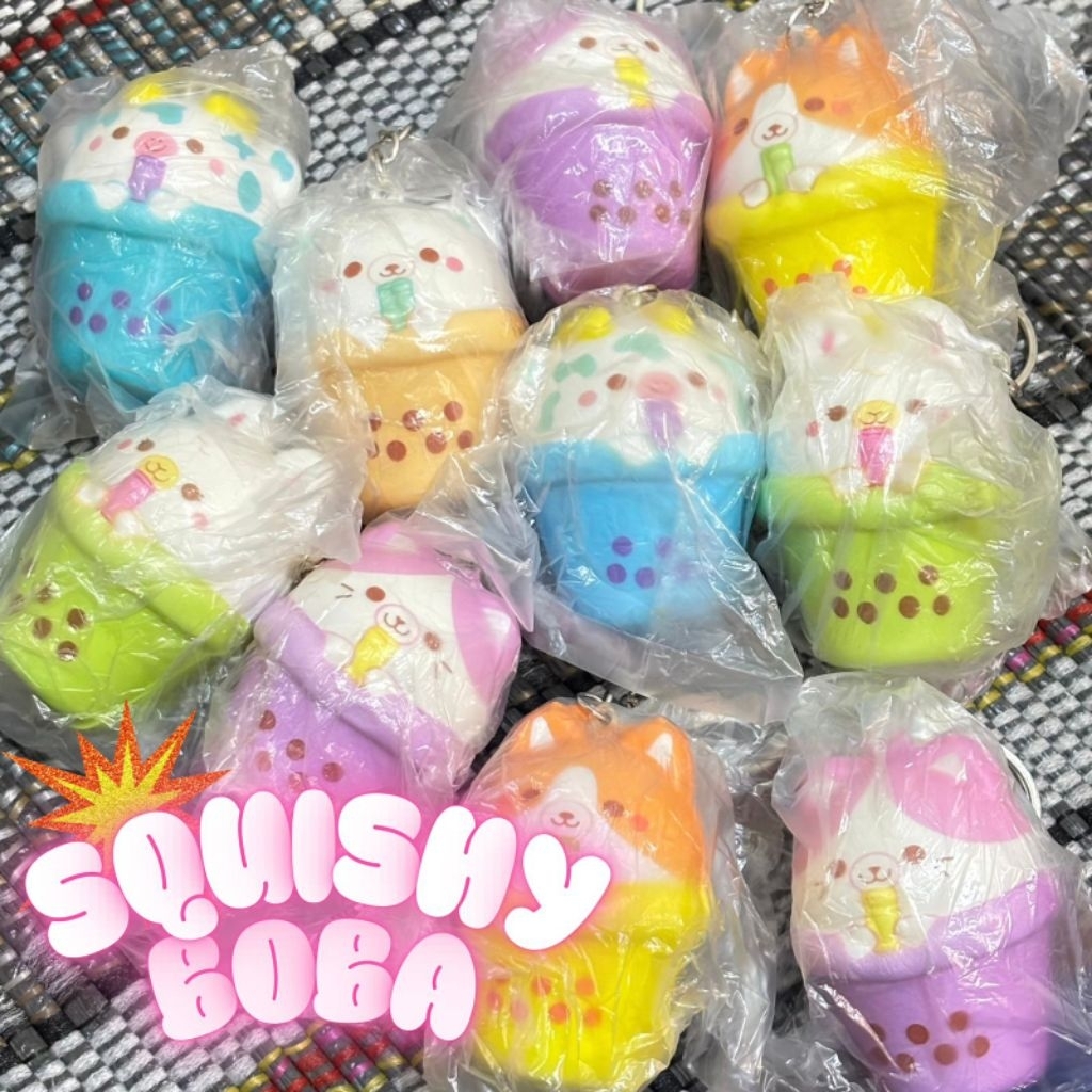SQUISHY BOBA 1 PCS