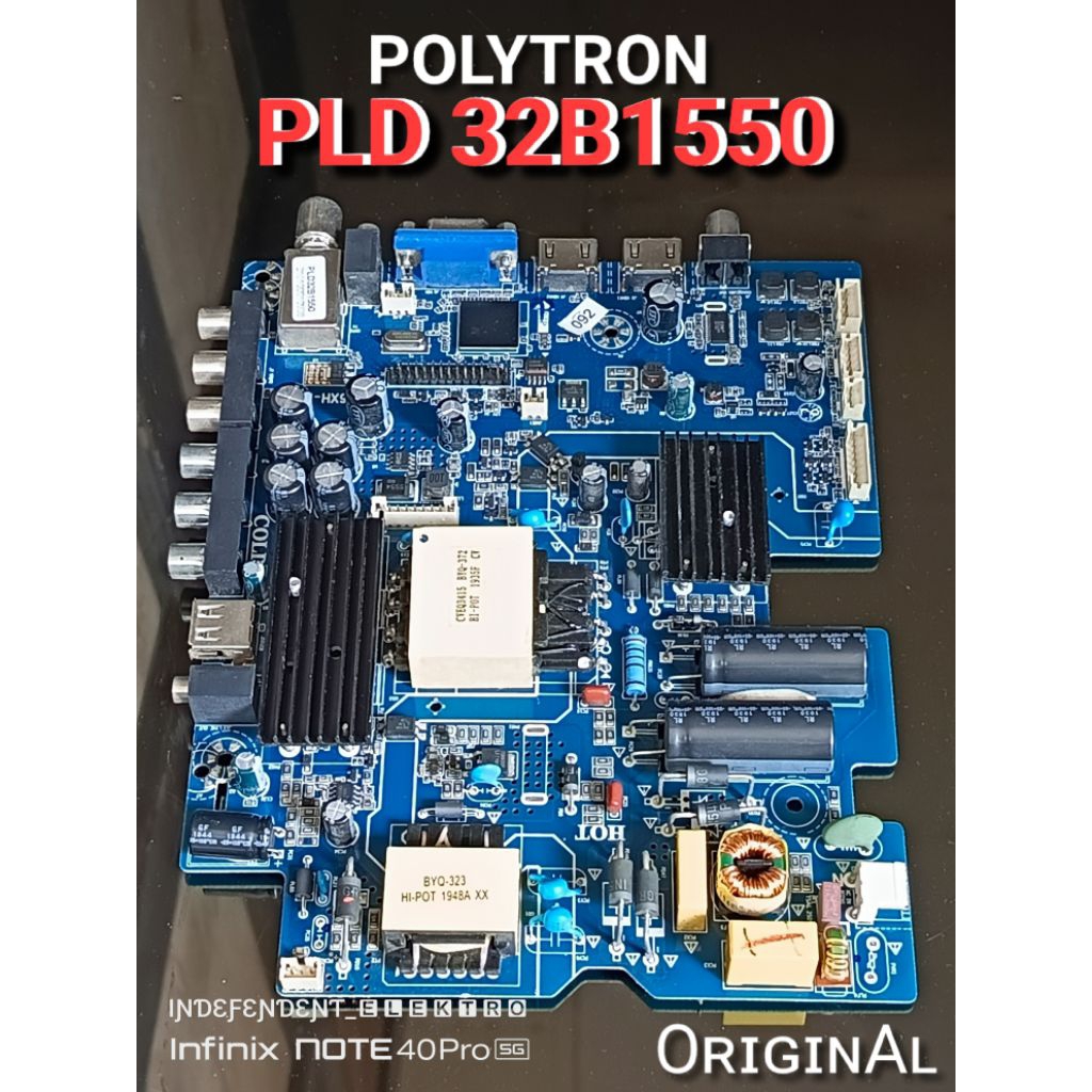 MAINBOARD TV POLYTRON PLD32B1550 PLD 32B1550W   mainboard Tv Polytron pld32b1550w   motherboard Poly