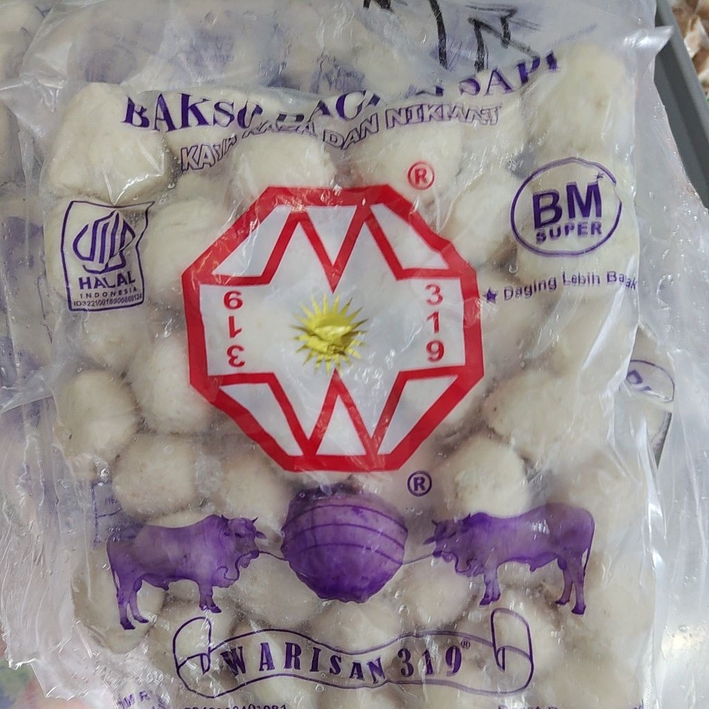 BAKSO DAGING SAPI WARISAN 319 KEMASAN 600GR
