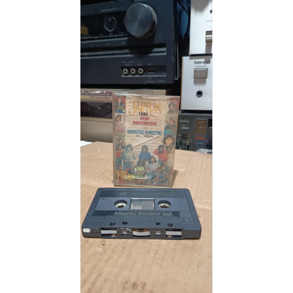 kaset pita Japras 1990 pop Indonesia