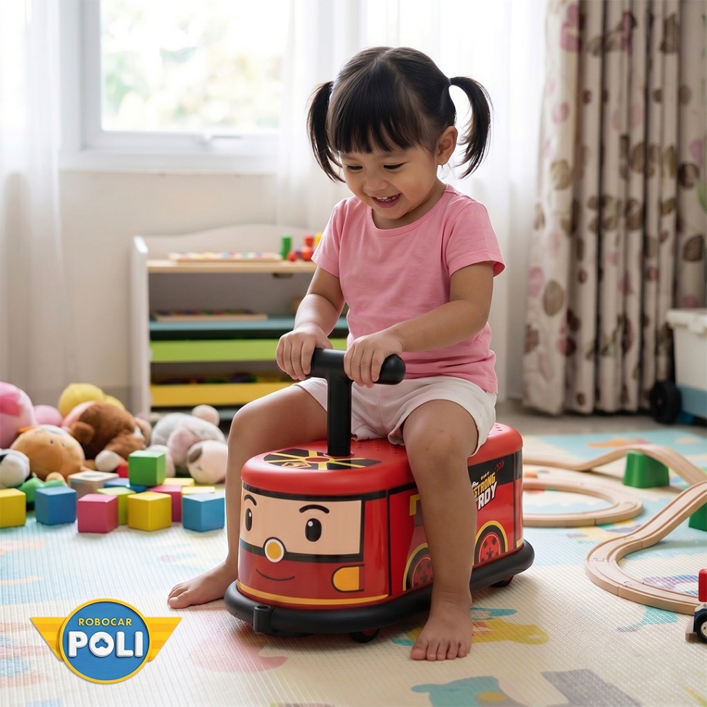 Robocarpoli Roy Ride On Classic Bus Ride-On Z Mobil Tunggang Duduk RIDE ON -15R