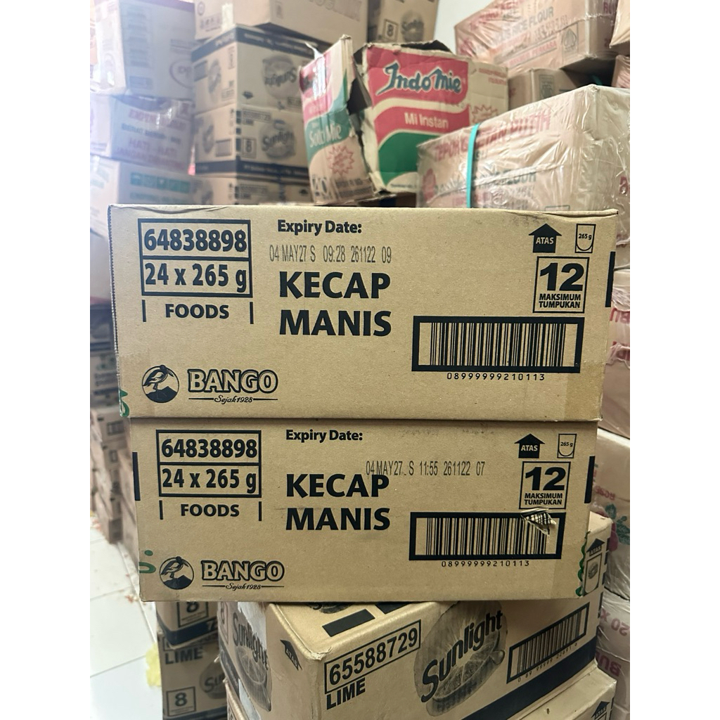 Kecap Bango 1 Dus isi 24 X 265gram