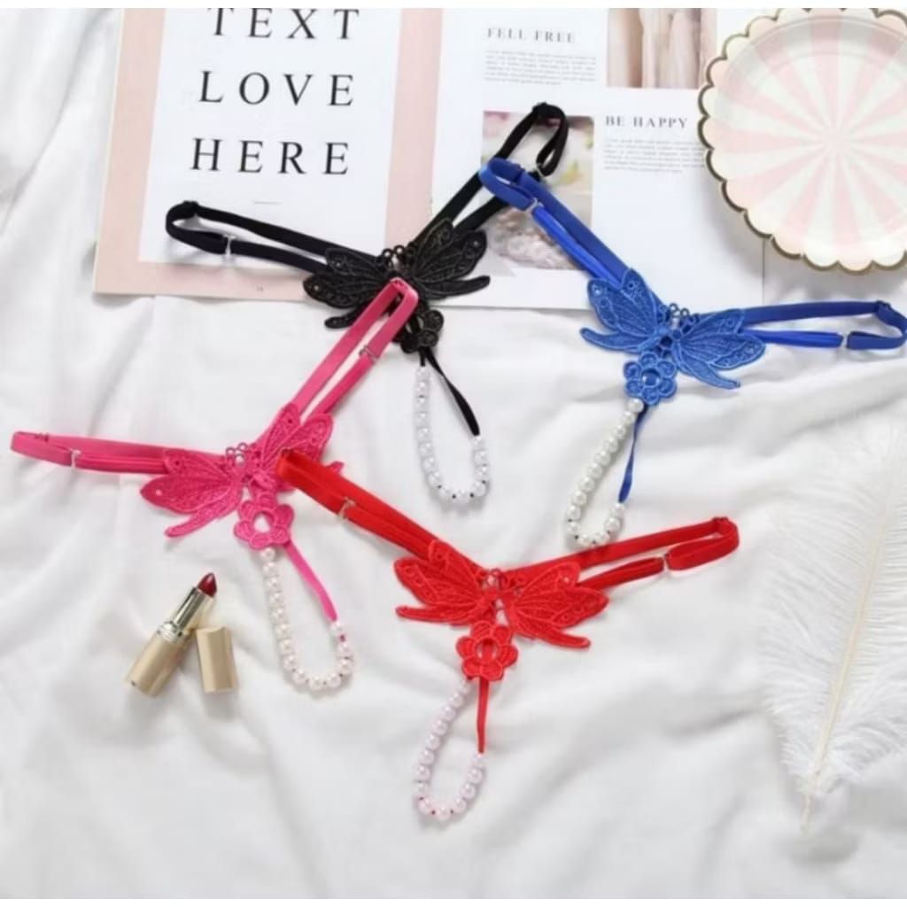 Celana dalam wanita 009 mutiara /g string.