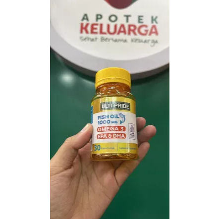ULTIPRIDE FISH OIL EPA DAN DHA ISI 30 KAPSUL