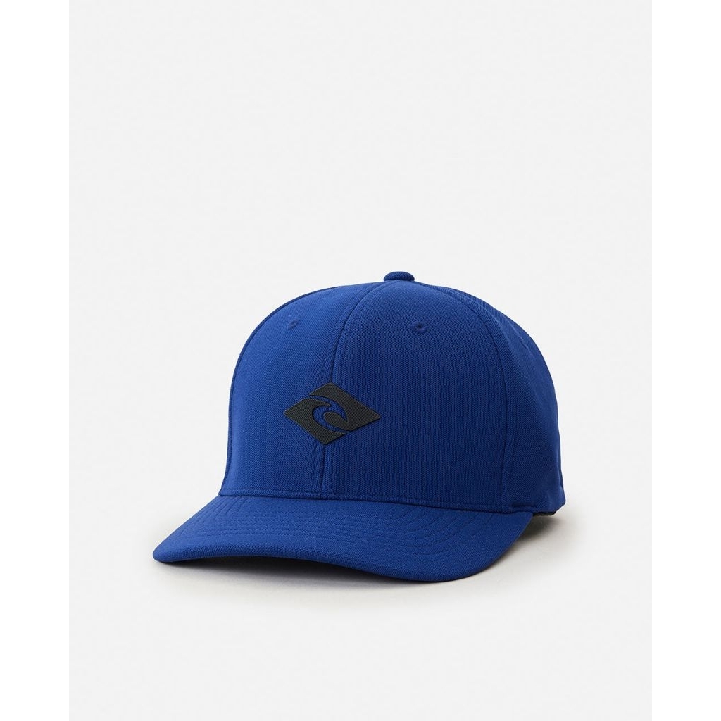 topi ripcurl vaporcool diamond flexfit cap blue original