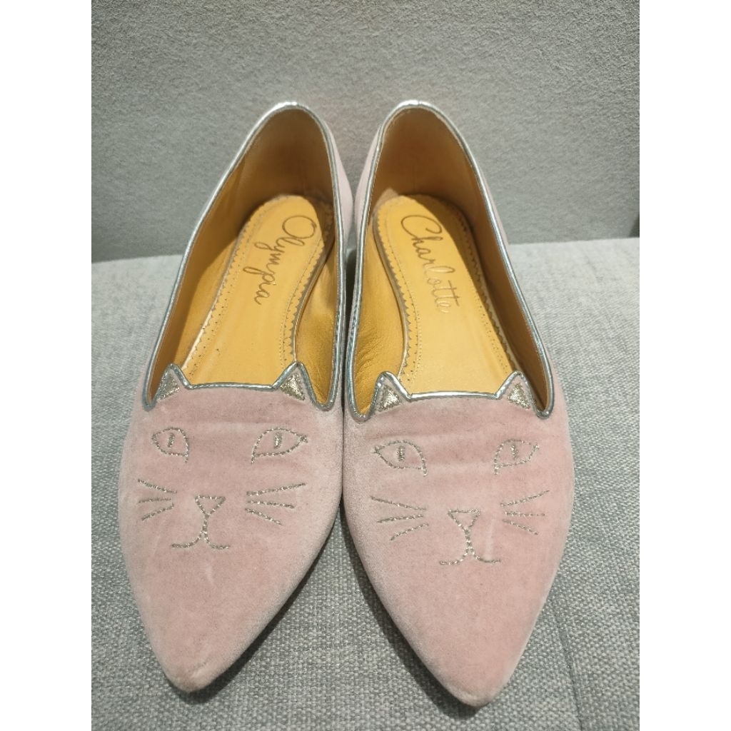 preloved shoes Charlotte olympia pink
