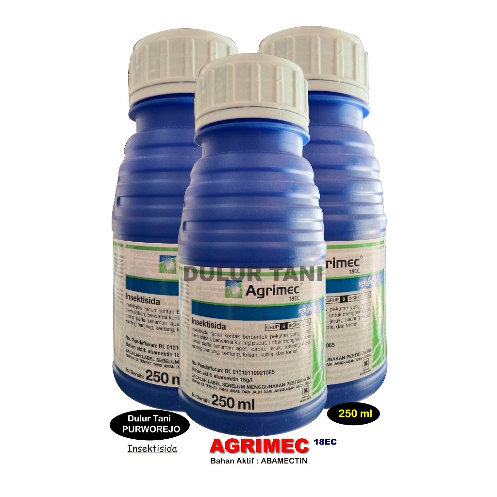 Insektisida AGRIMEC 250 ml Bahan Aktif Abamectin 18%