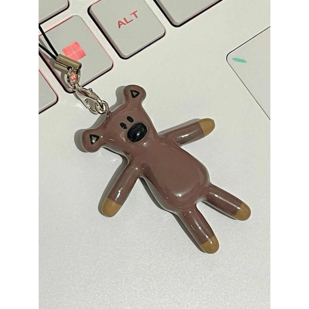 mr.bean Teddy bear. OURS accessories. teddy bear choco n light choco