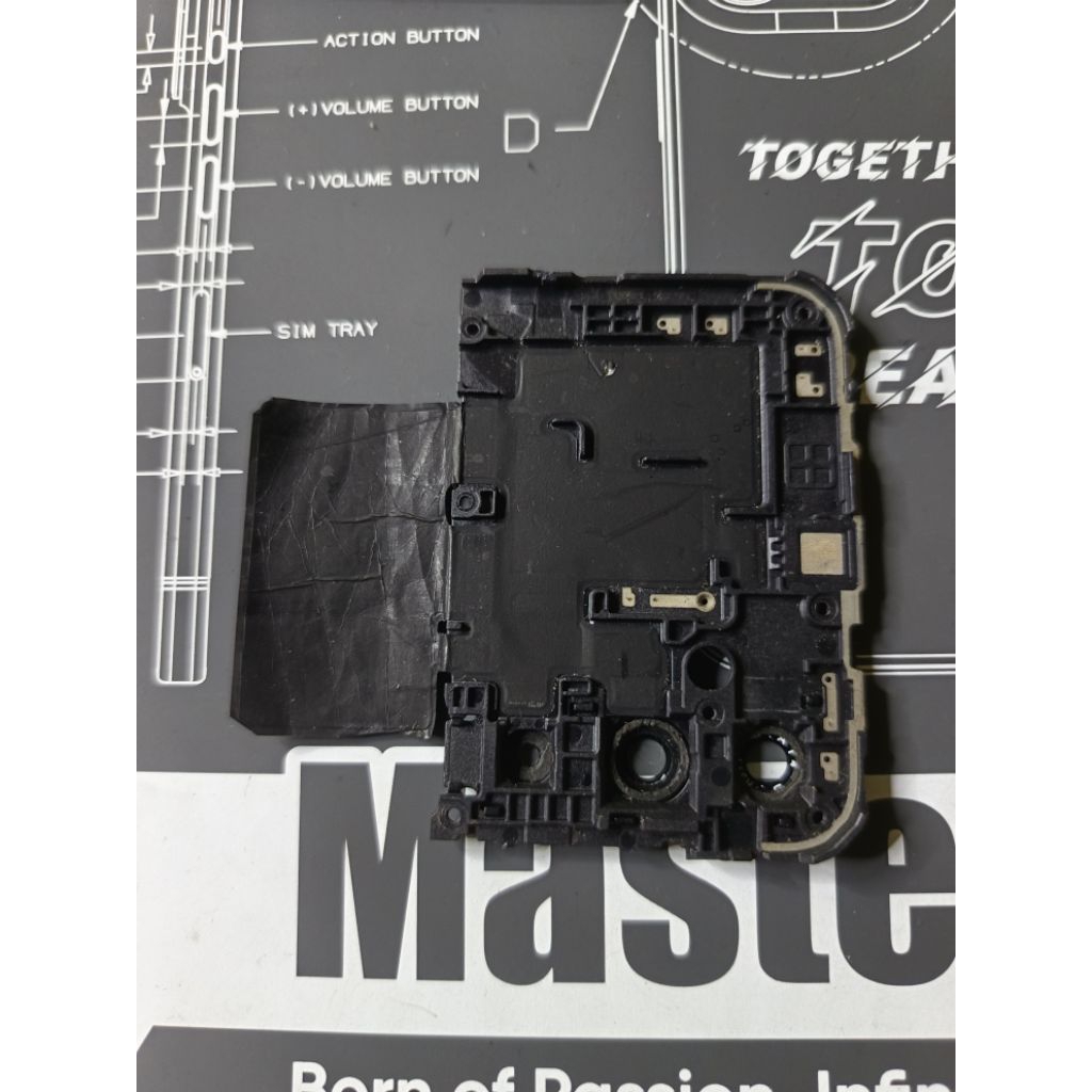 Tutup Mesin + Kaca Kamera Samsung A14 4G Copotan