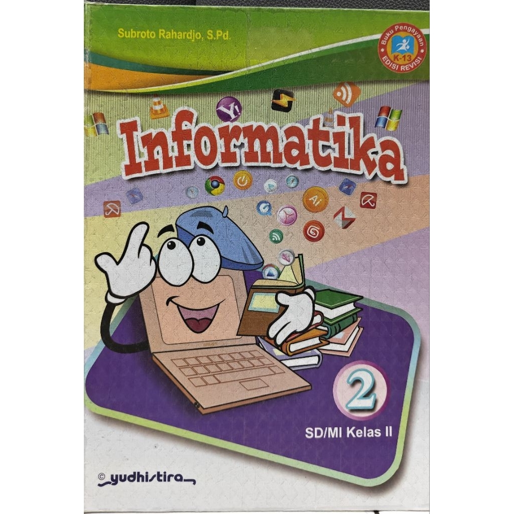 Buku Informatika kelas 2 Penerbit yudhistira Bekas Second