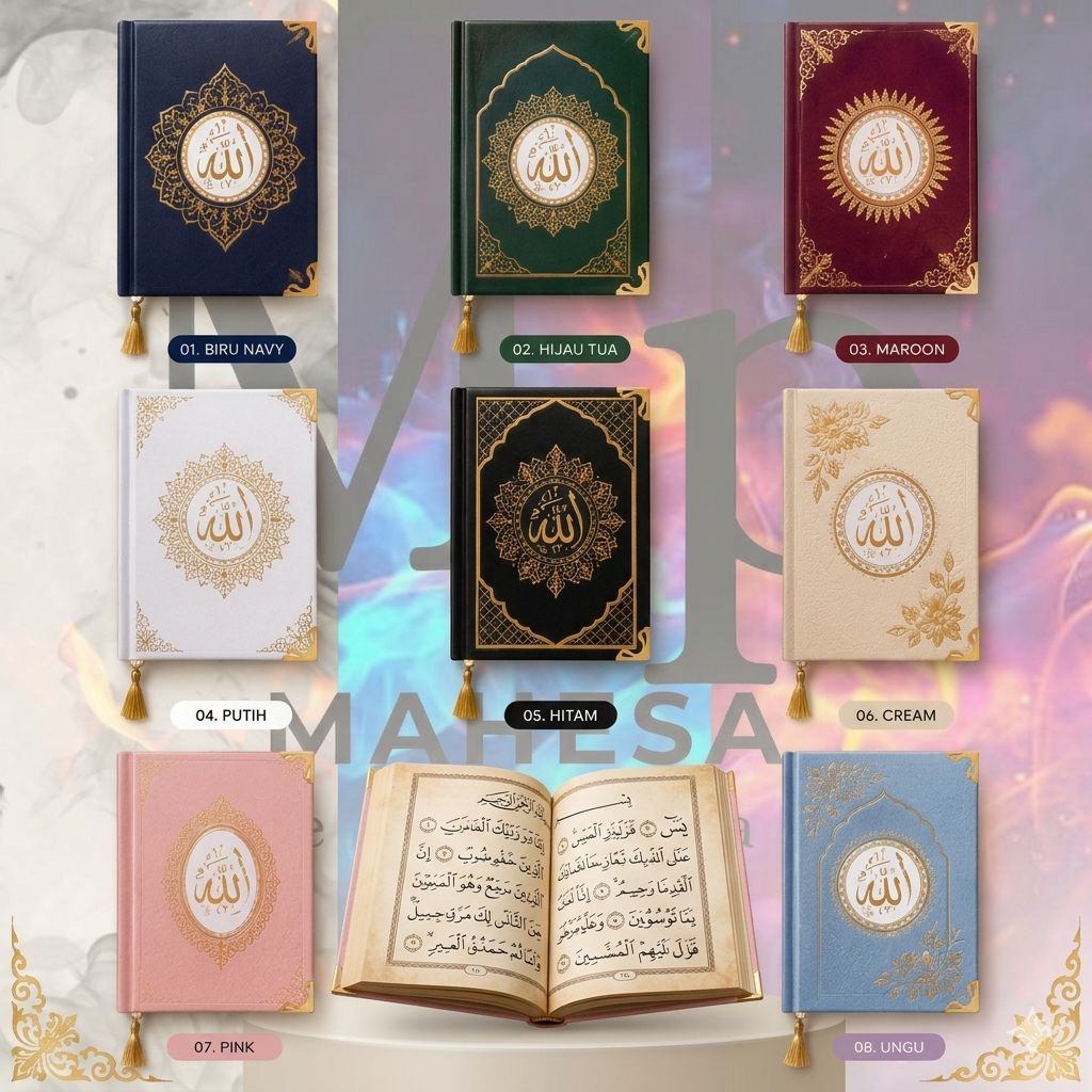 Yasin Hardcover Premium Custom Nama