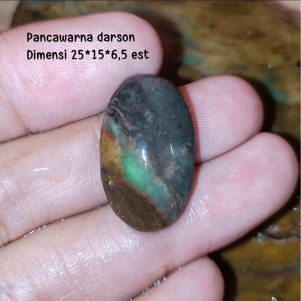 (TERMURAH) Bahan Pola Kasar Batu Akik Pancawarna Garut darson