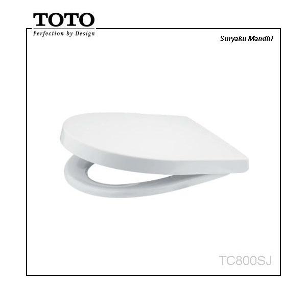 TOTO Tutup Closet TC 800 SJ / Tutup Closet Seat Cover TC800SJ