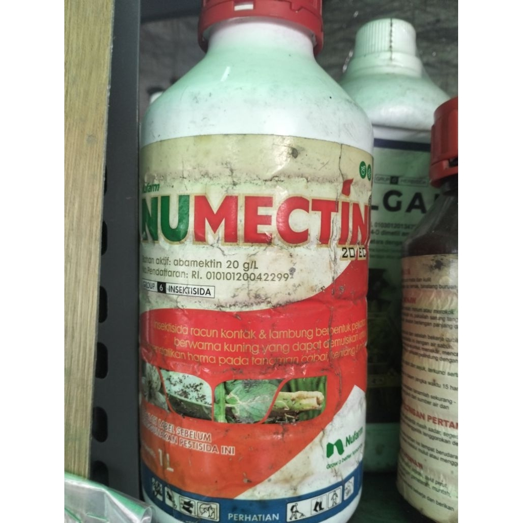 insektisida Numectin 20SC 1 liter Rijek sticker