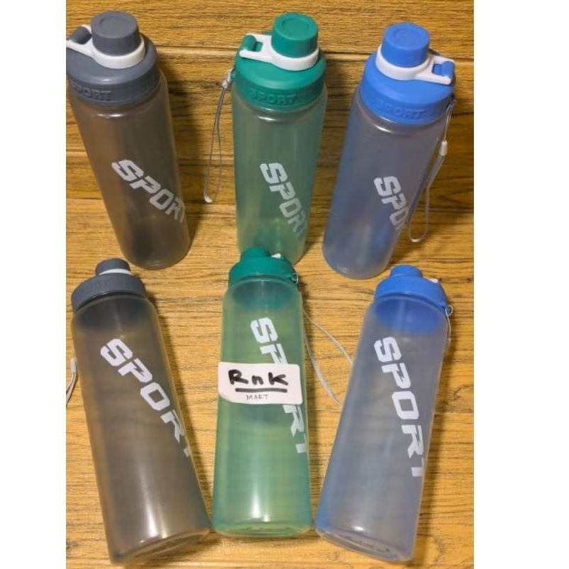 botol sport/botol minum plastik sunrise 750ml