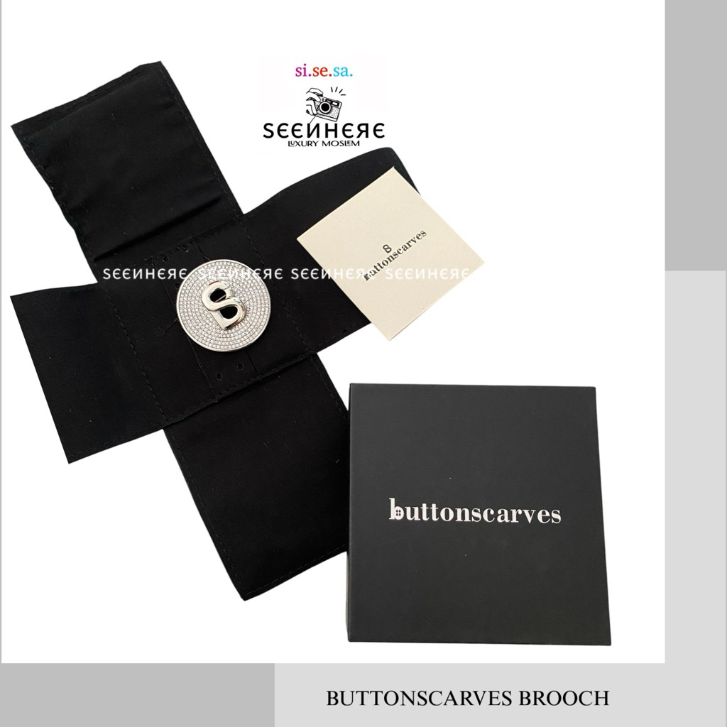 BUTTONSCARVES BROOCH