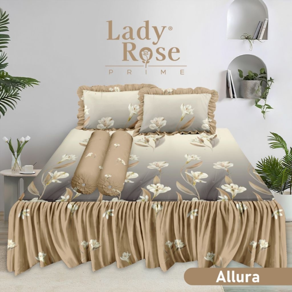 Lady Rose - Sprei Rumbai 180x200 T30 Sprei Lady Rose Original