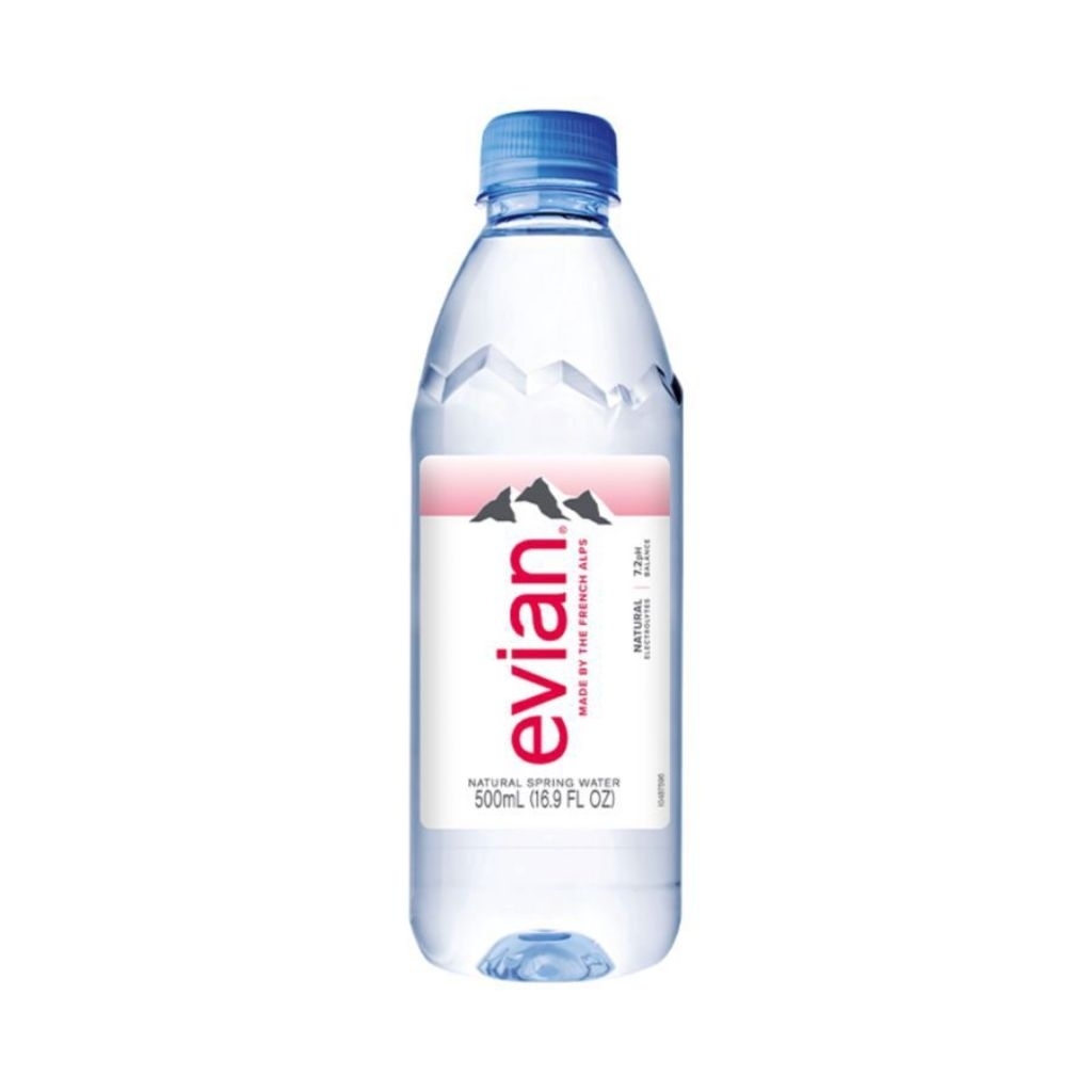 EVIAN NATURAL MINERAL WATER 500ml