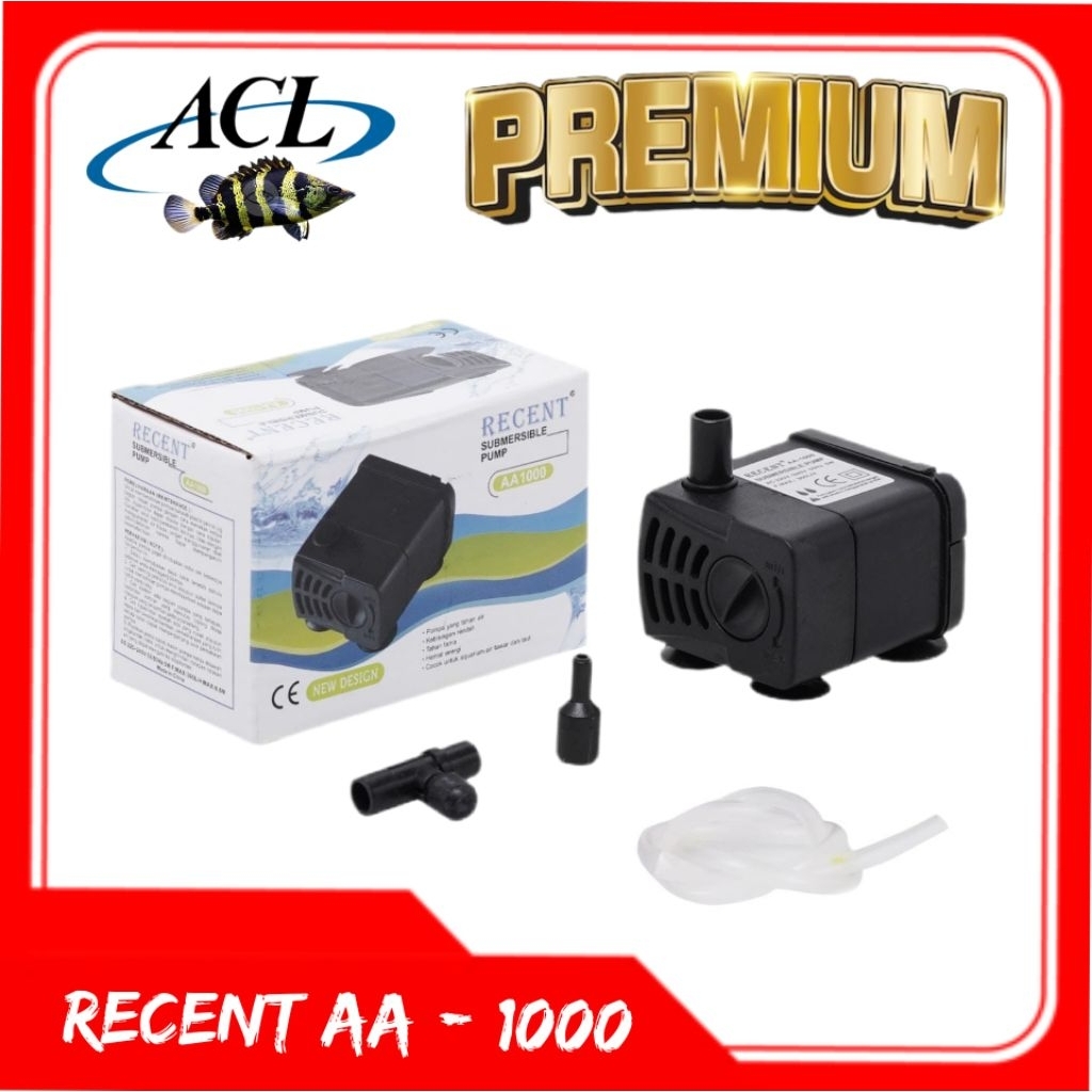 pompa aquarium celup mini recent aa 1000 power head mini