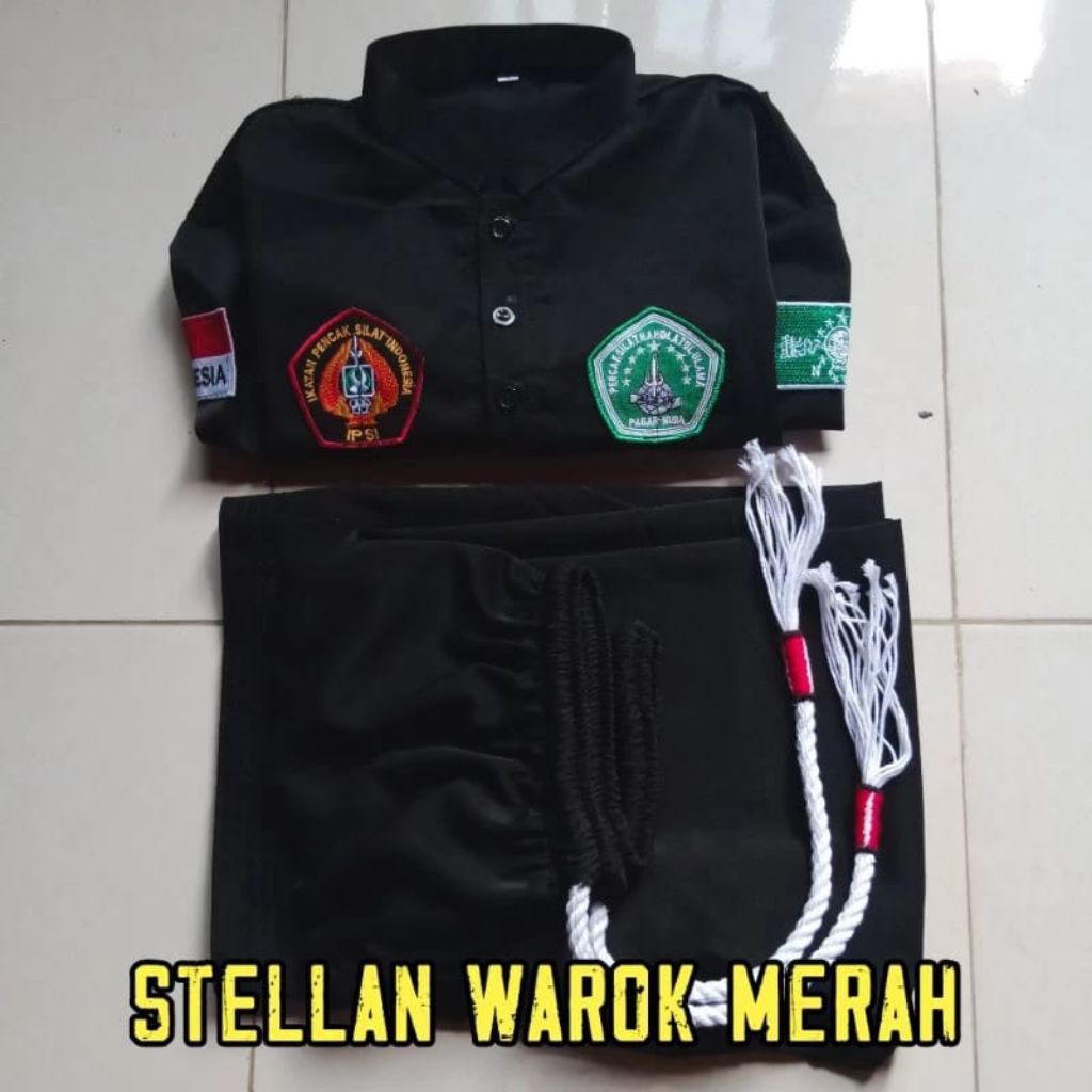 Baju Latihan Sakral Pagar Nusa - Nagata Drill Original Tebal & Halus