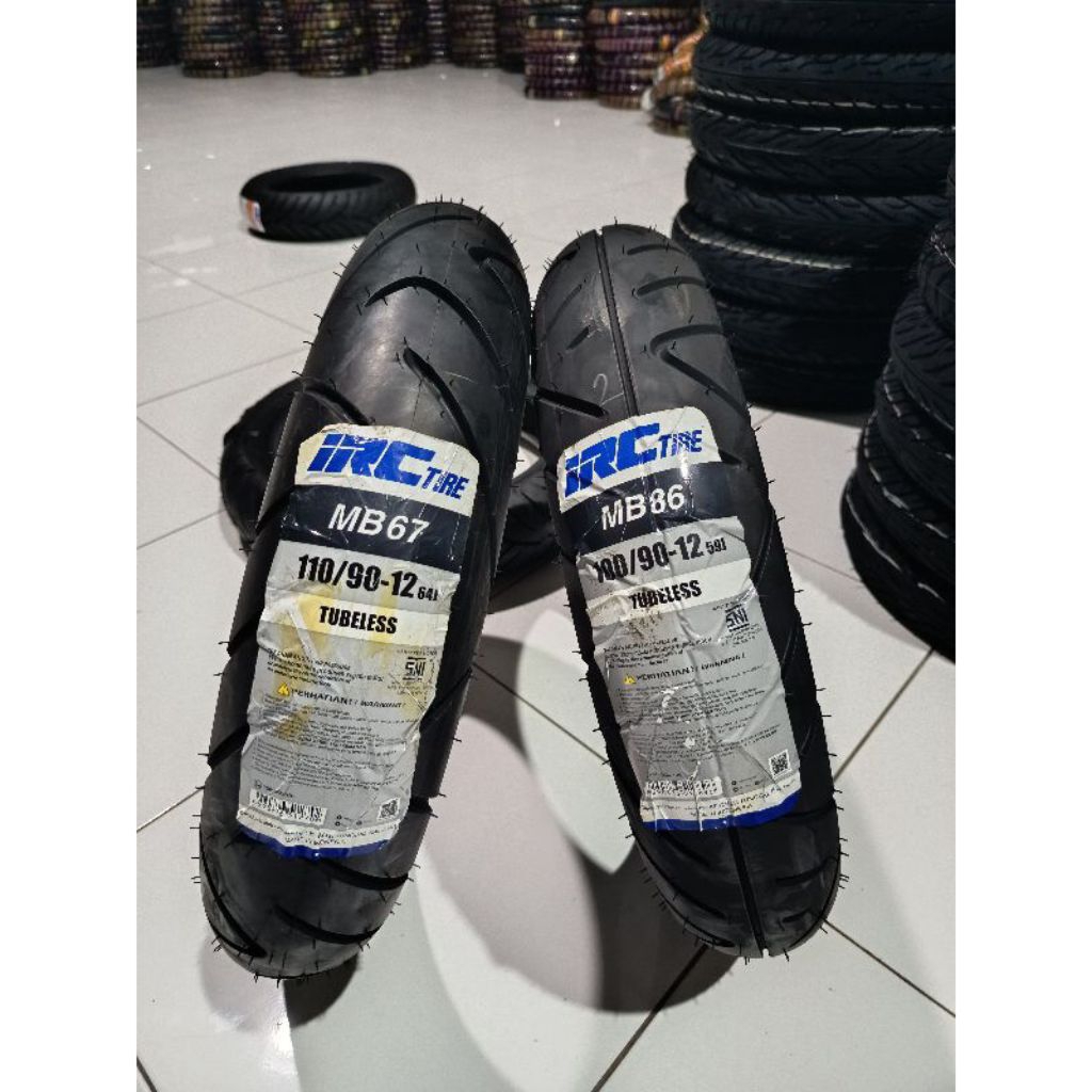 Ban belakang/depan motor scoopy ring 12 110 90