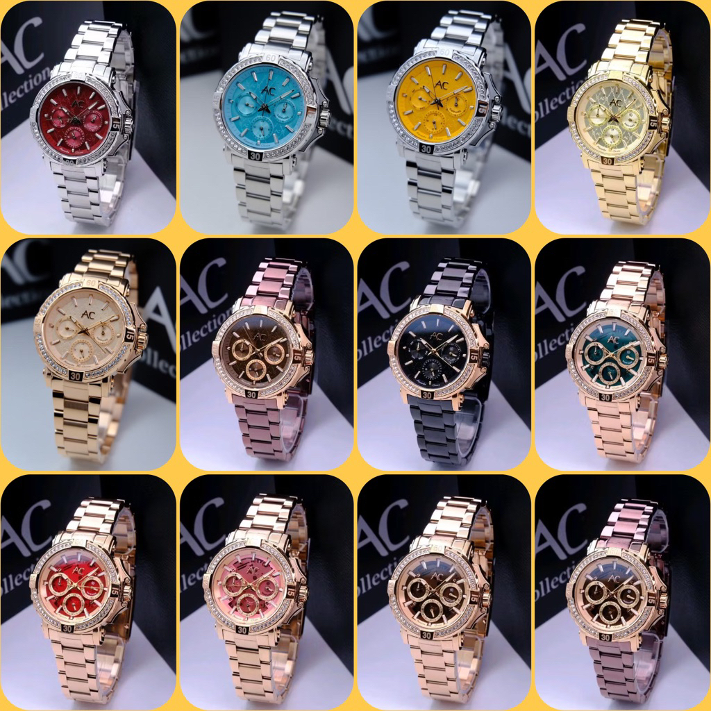 JAM TANGAN WANITA ALEXANDRE CHRISTIE COLLECTION AC 9205 BF / AC9205 / 9205 ORIGINAL SAPPHIRE GLASS