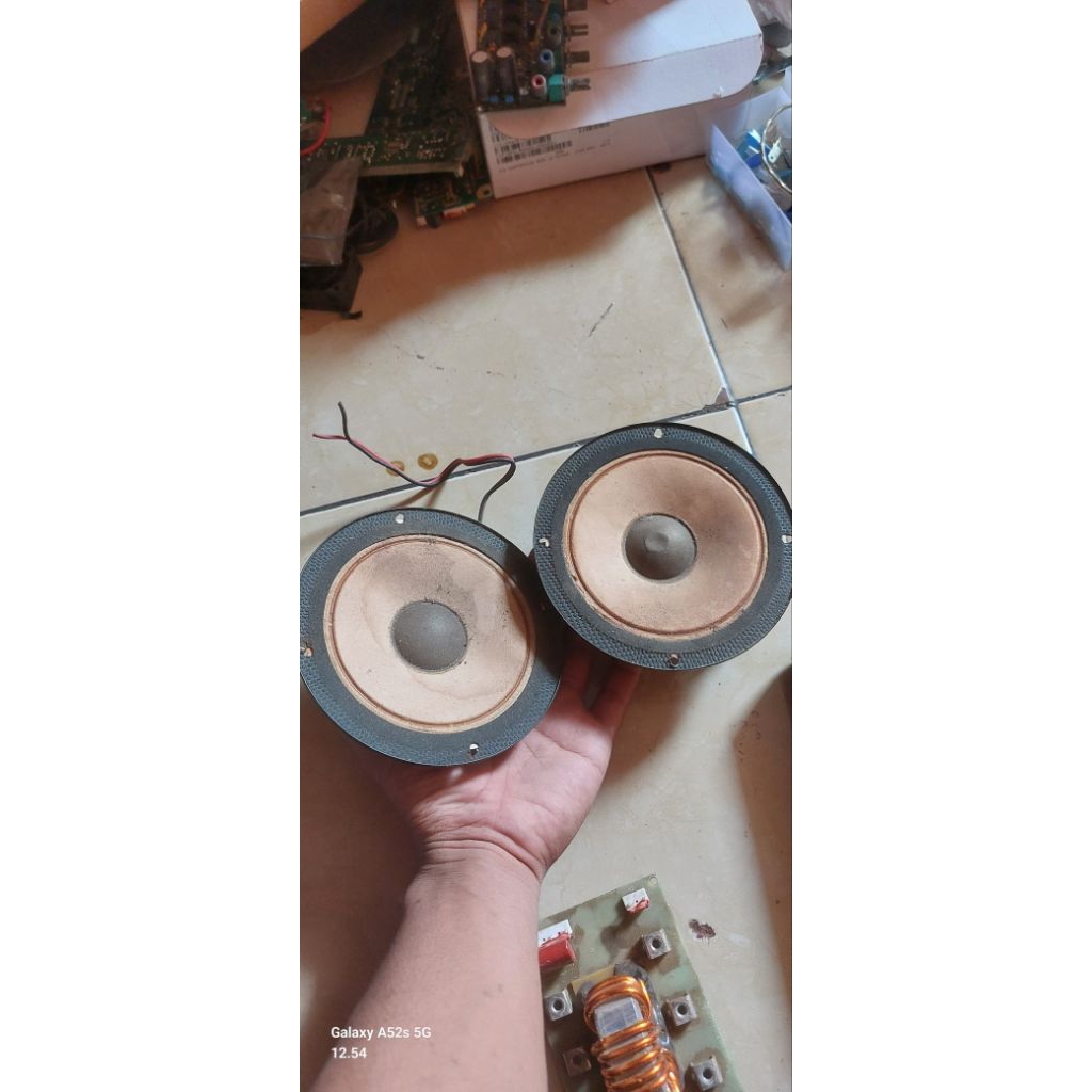 speker rusak 5 inch copotan politron 2 biji