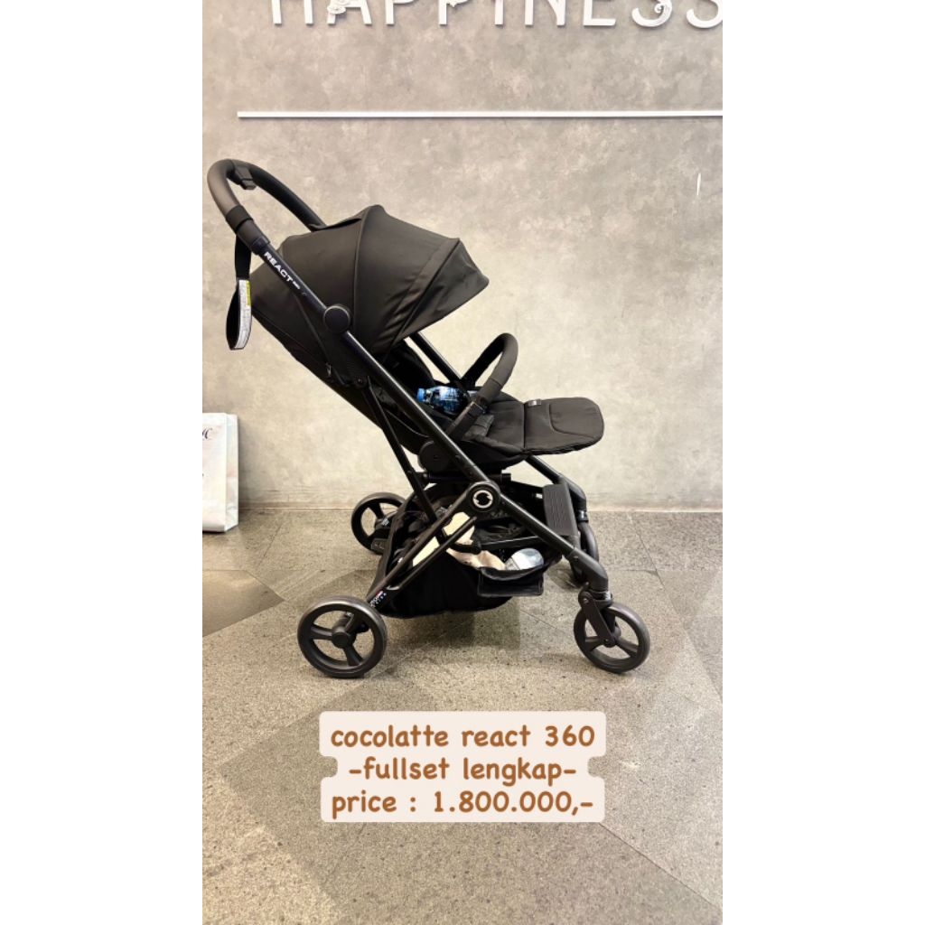 Stroller cocolatte preloved