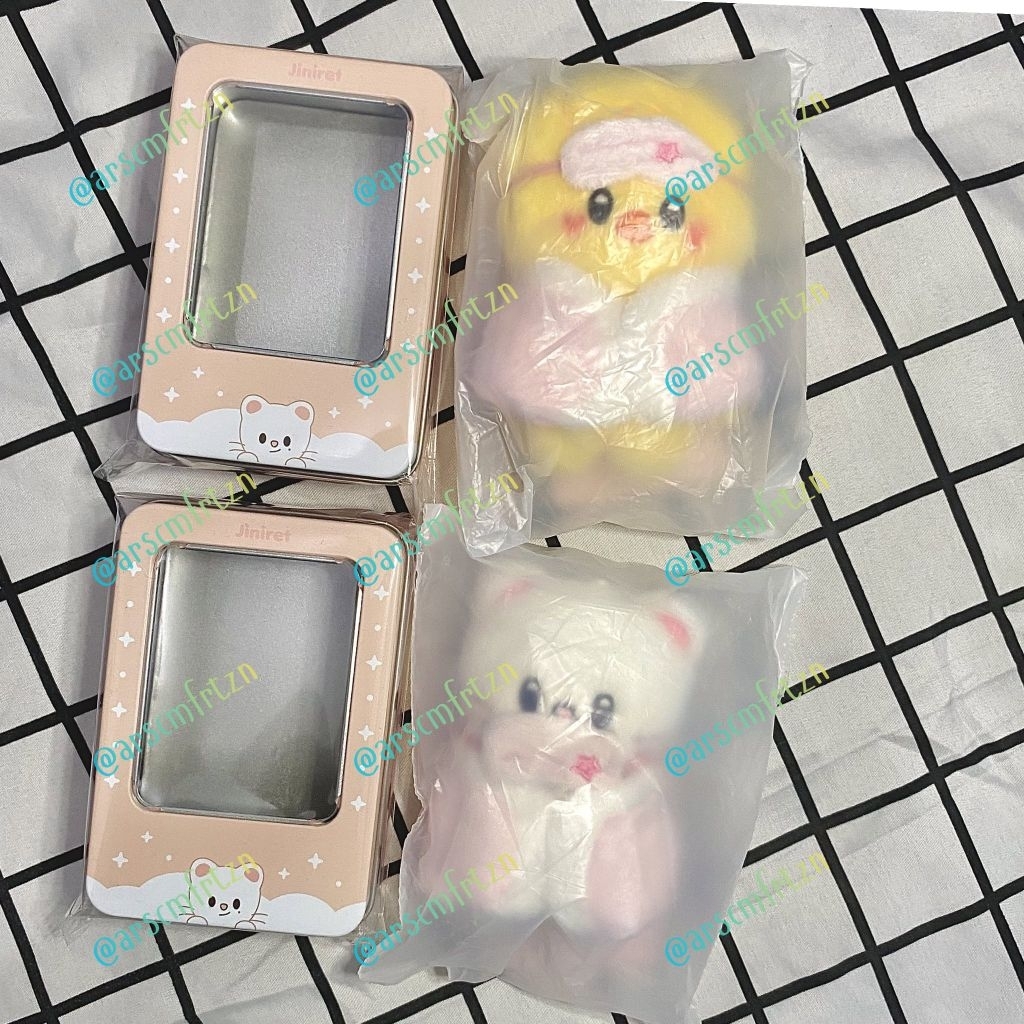 SKZOO Jiniret Tincase + Jiniret & Bbokari plush 10 cm MD SIOLH (Stay in Our Little House)