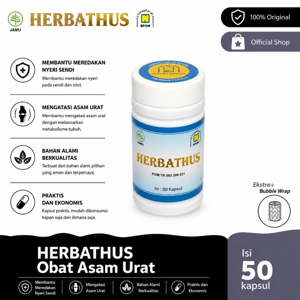 OBAT ASAM URAT & NYERI SENDI HERBATHUS