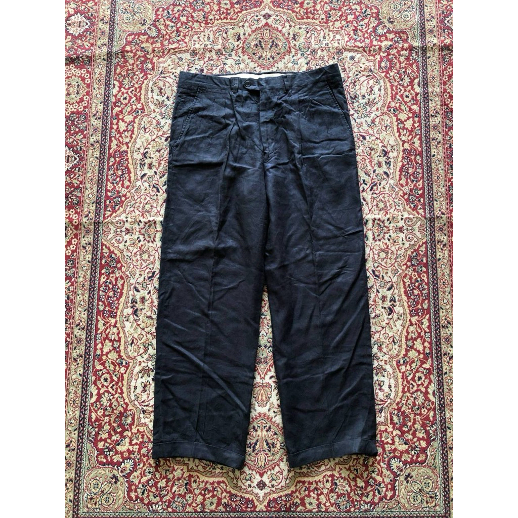 M Givenchy Paris trouser linen work pants