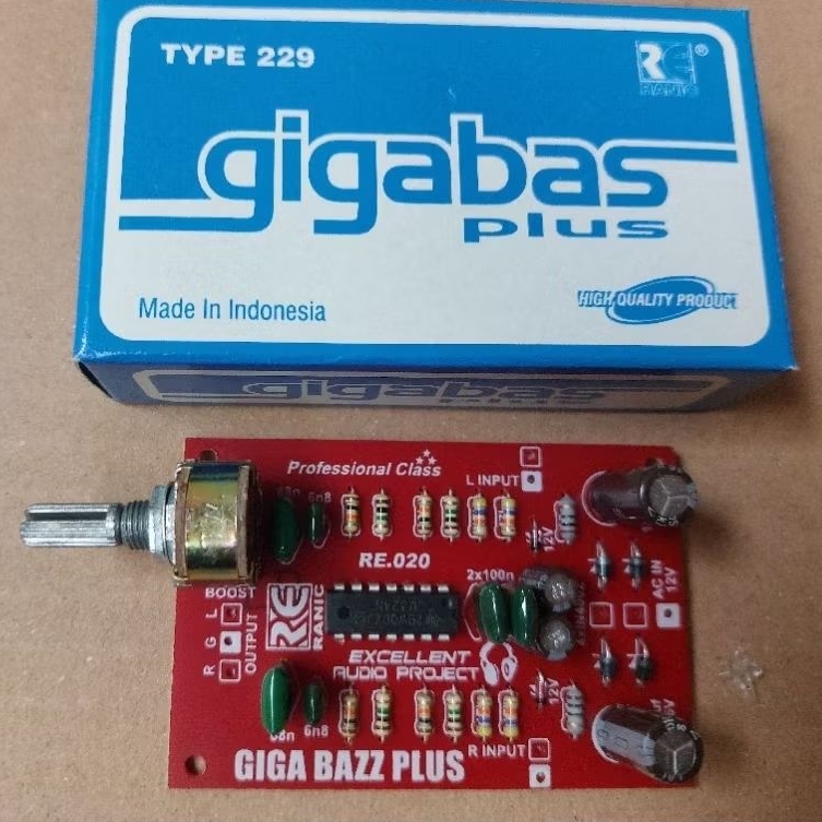 Kit gigabass plus regulator stereo ( 229 )