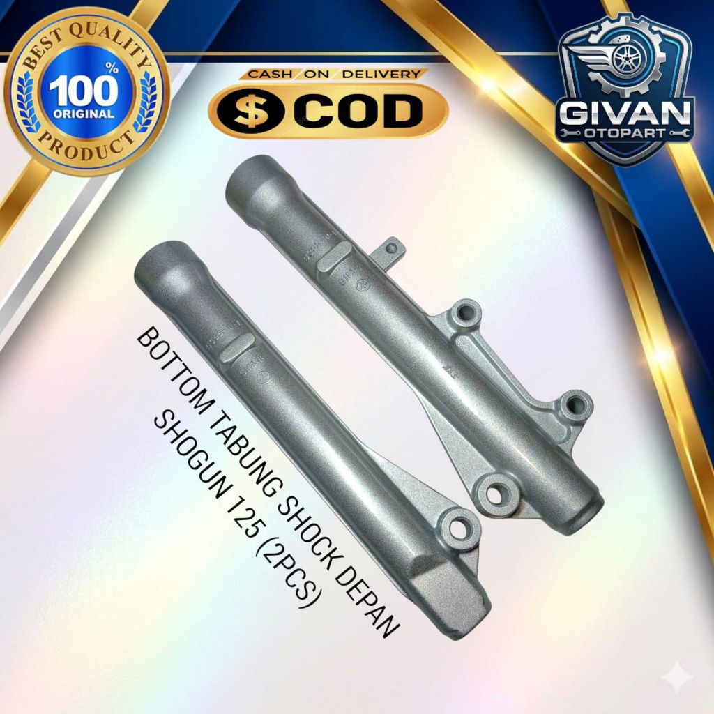 Bottom Tabung Shock Depan Shogun 125 CROM (2pcs)