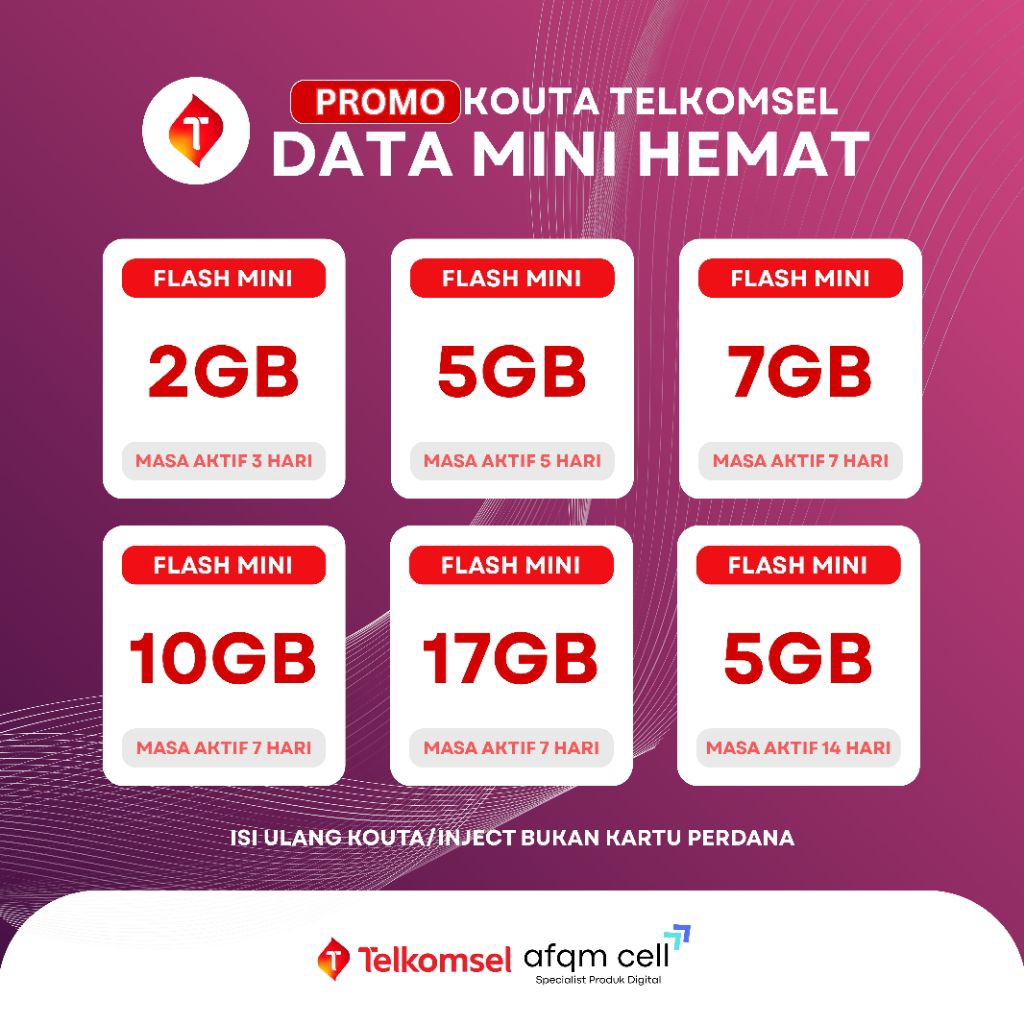 Paket Data Telkomsel Isi Ulang Data Mini Murah
