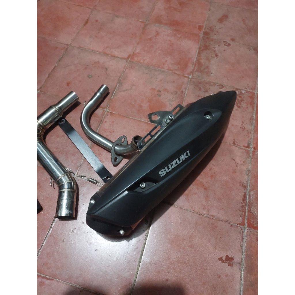 knalpot standar racing pnp suzuki spin 125 leheran cobra