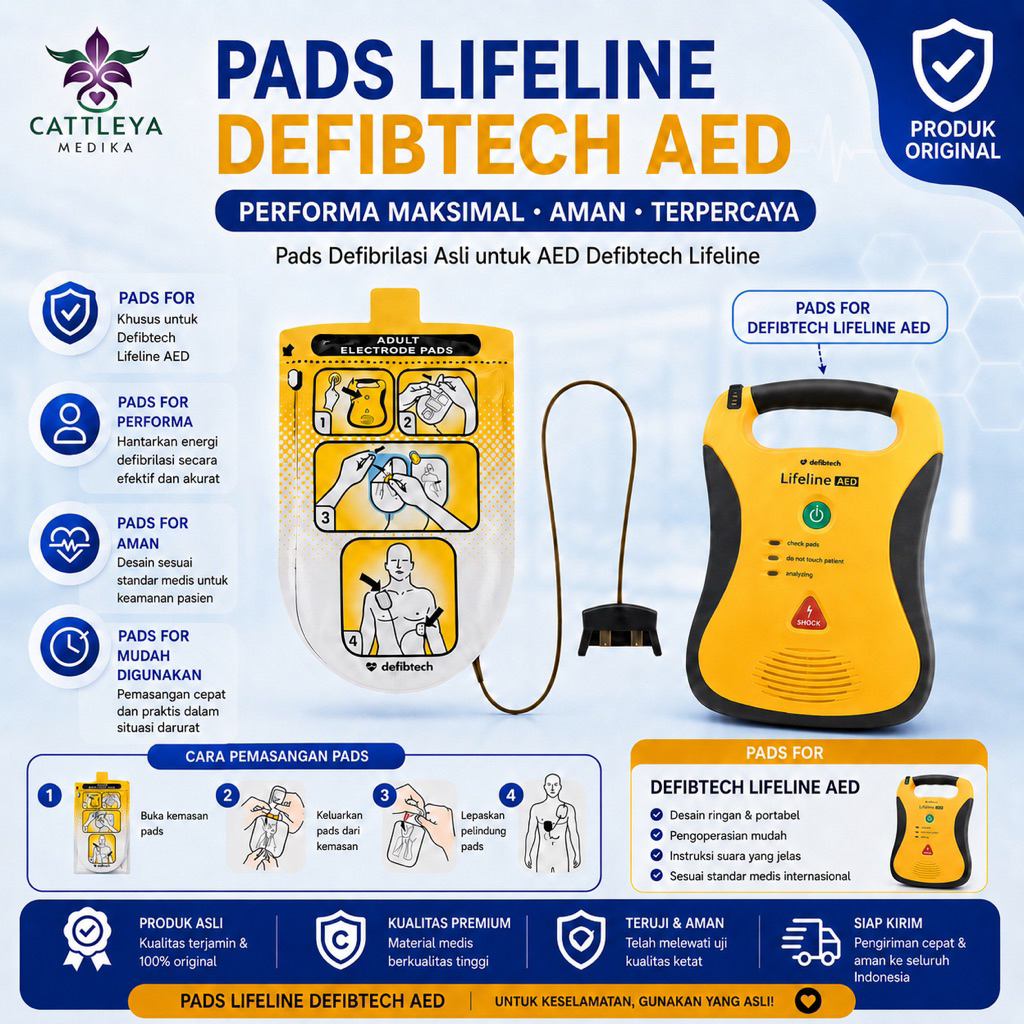 Pads Aed Defibtech Lifeline / AED Pad Defibtech Lifeline