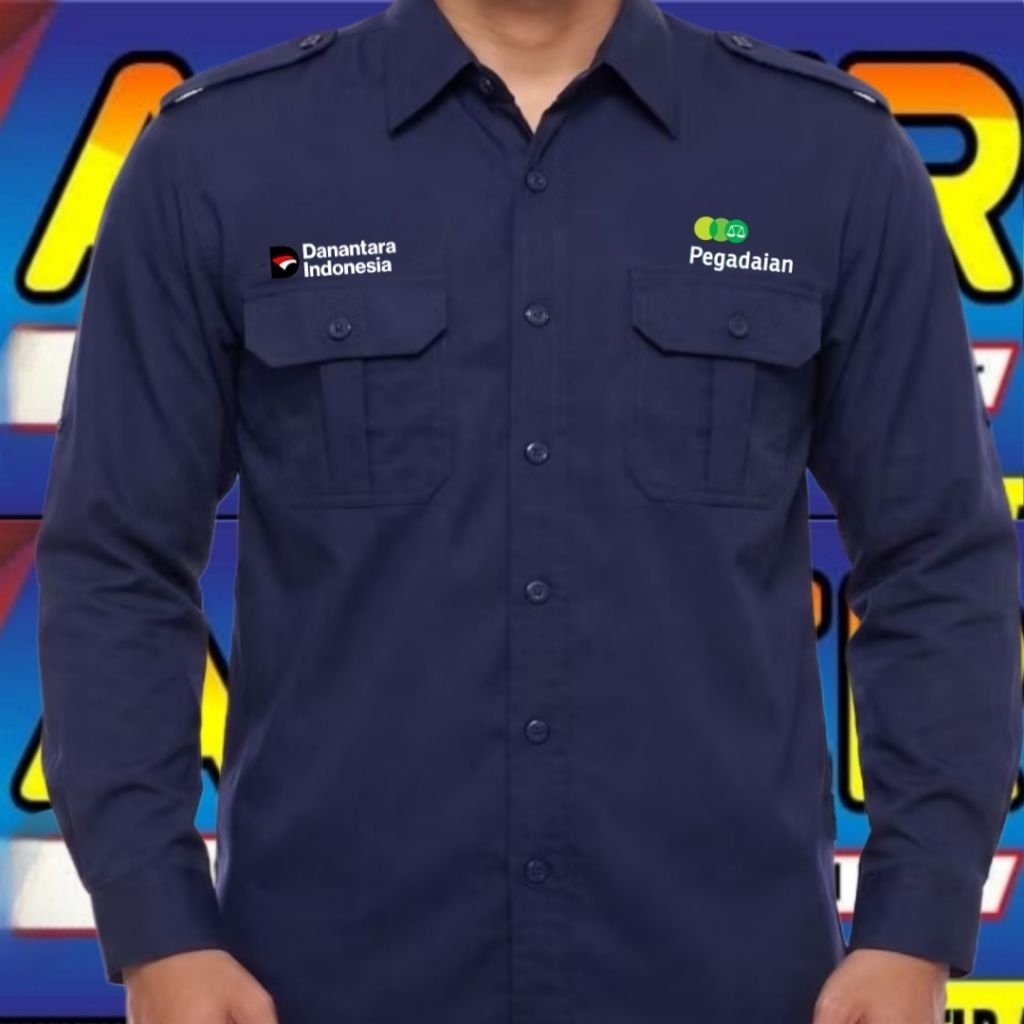 ready Kemeja danantara pegadaian seragam pegadaian baju pegadaian pdh pegadaian seragam kerja pegada