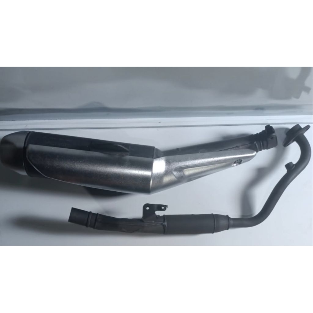 KNALPOT STANDAR HONDA CBR 150 R K45 IN ORIGINAL