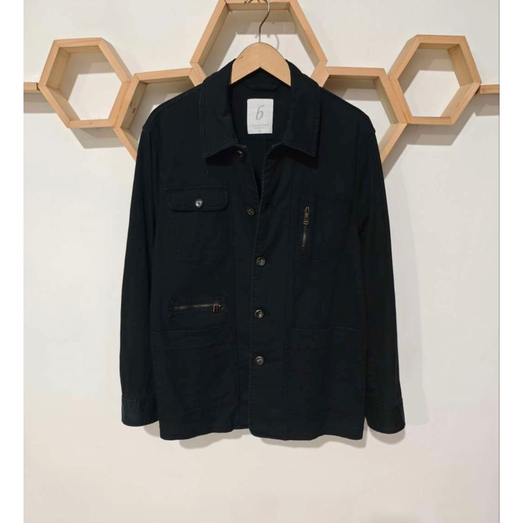 JACKET PARKA BEYOND CLOSET HITAM