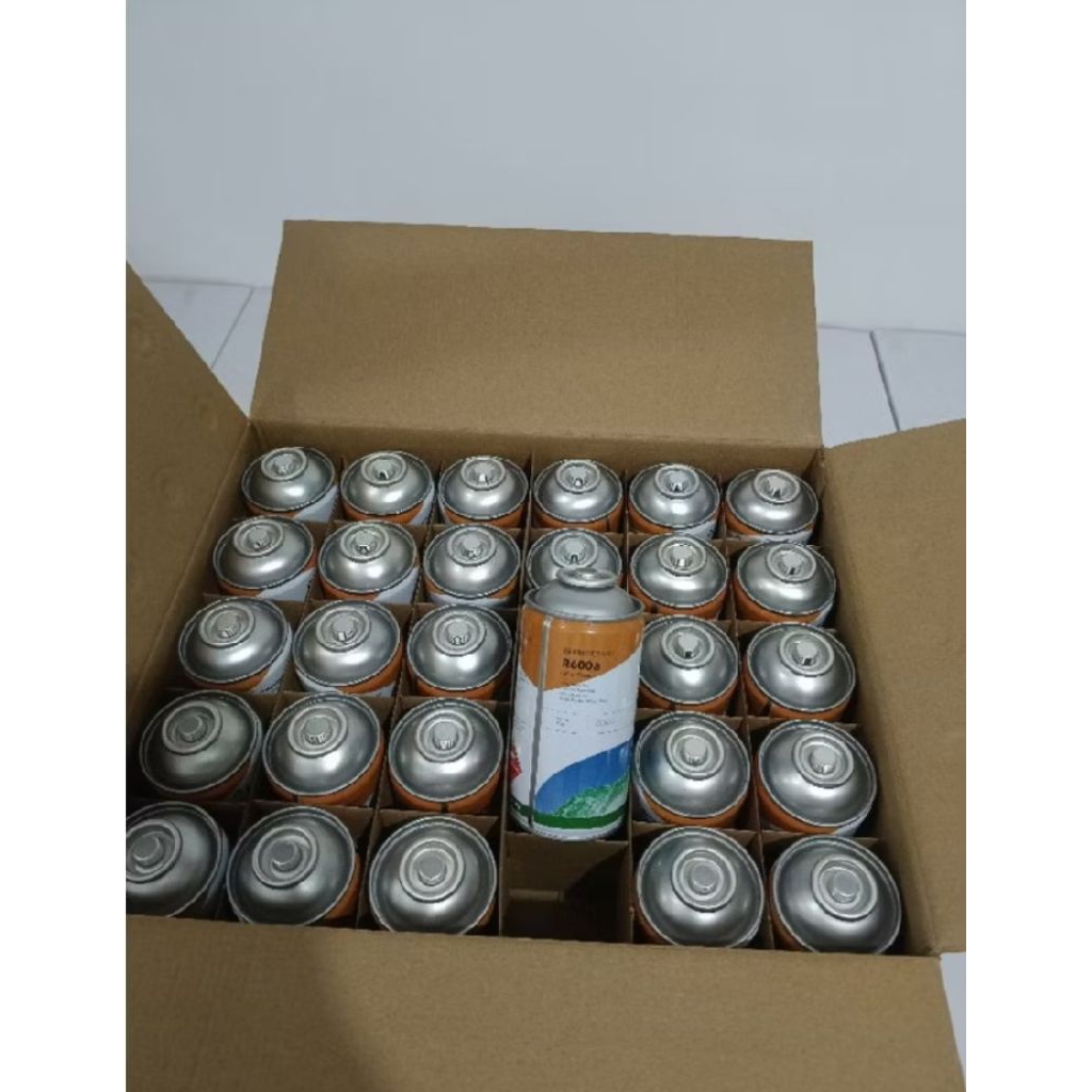 refrigerant r600a enthalpia 120gr