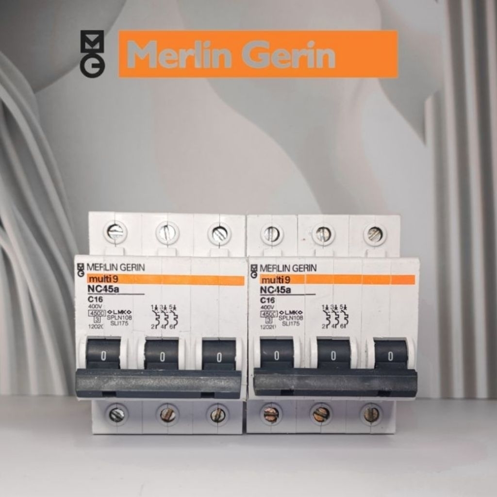 mcb merlin gerin 3phase