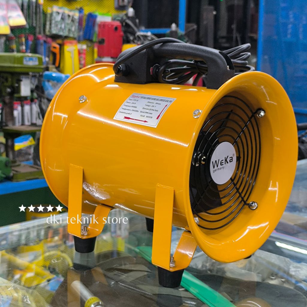 Kipas Portable Ventilator Blower 8 Weka Kipas Blower Axial Fan Air Ventilator